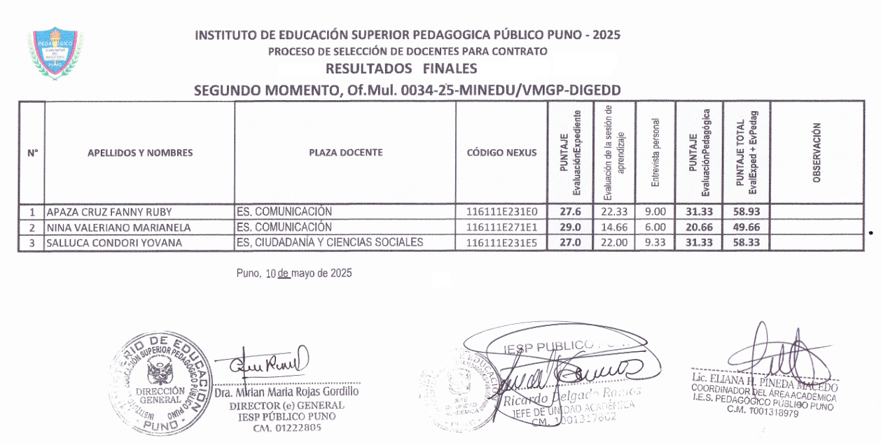 Comunicado 1
